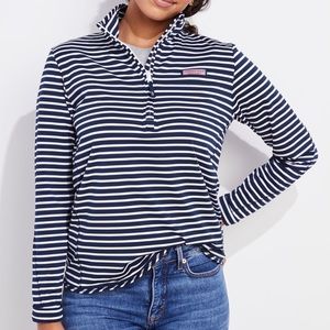 Vineyard Vines Sankaty Stripe 1/4 Zip Shep